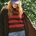 Ridge Sweater Pattern by Sandnes