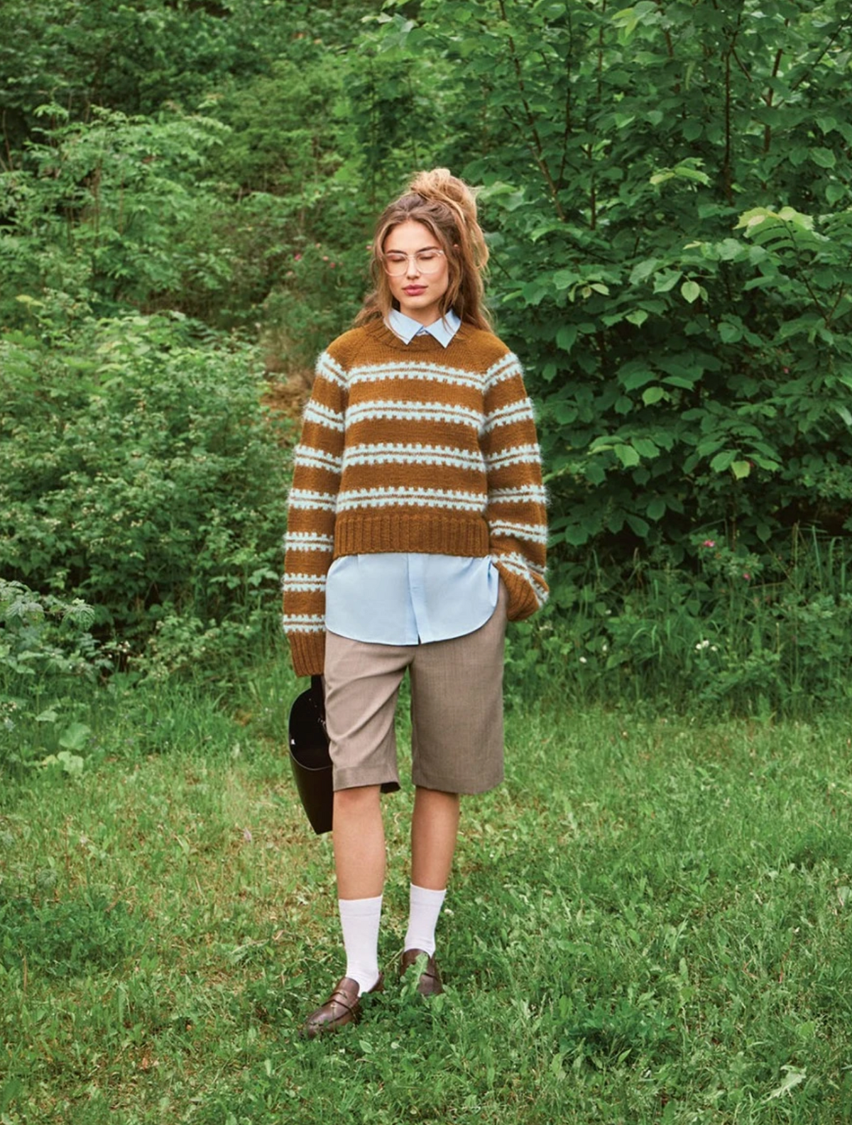 Ridge Sweater Pattern by Sandnes