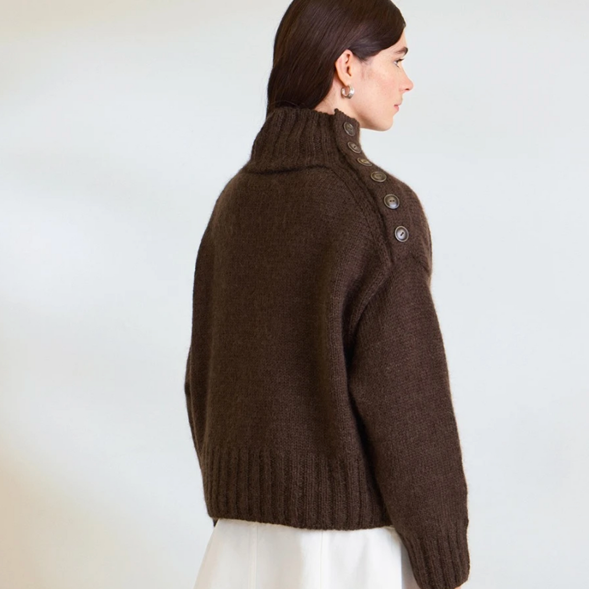 Mina Sweater Pattern by Sandnes