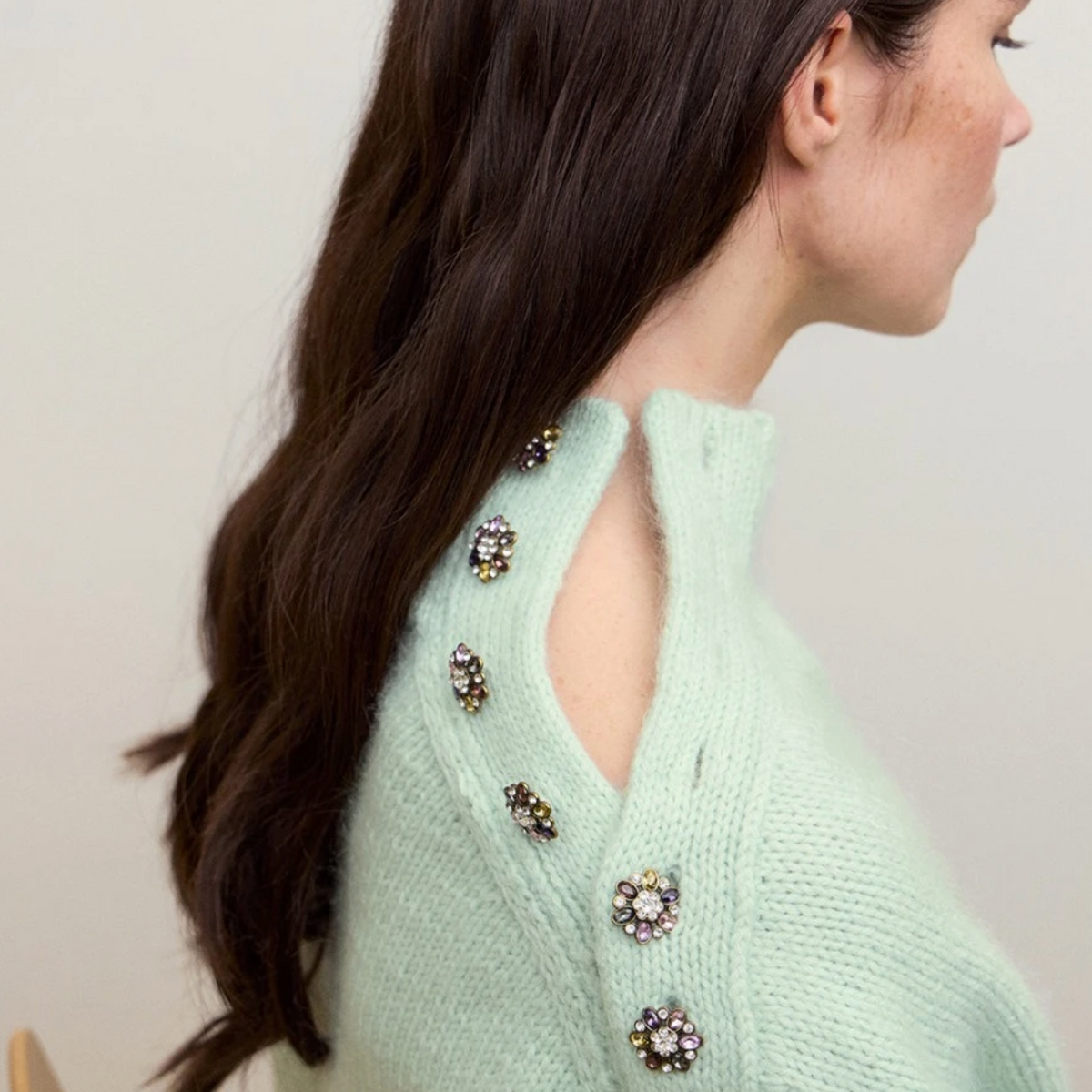 Mina Sweater Pattern by Sandnes