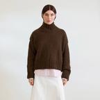 Mina Sweater Pattern by Sandnes