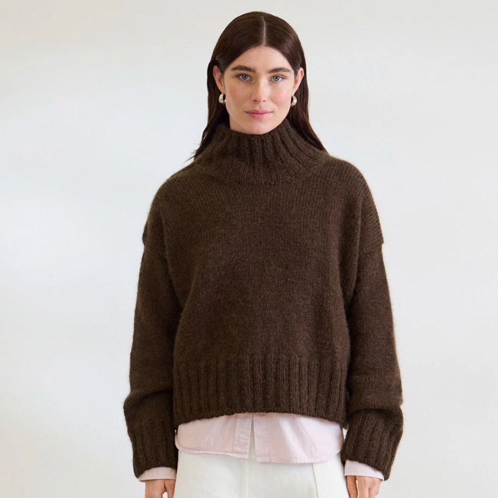 Mina Sweater Pattern by Sandnes