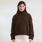 Mina Sweater Pattern by Sandnes