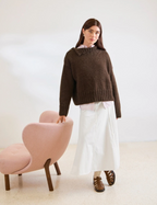Mina Sweater Pattern by Sandnes