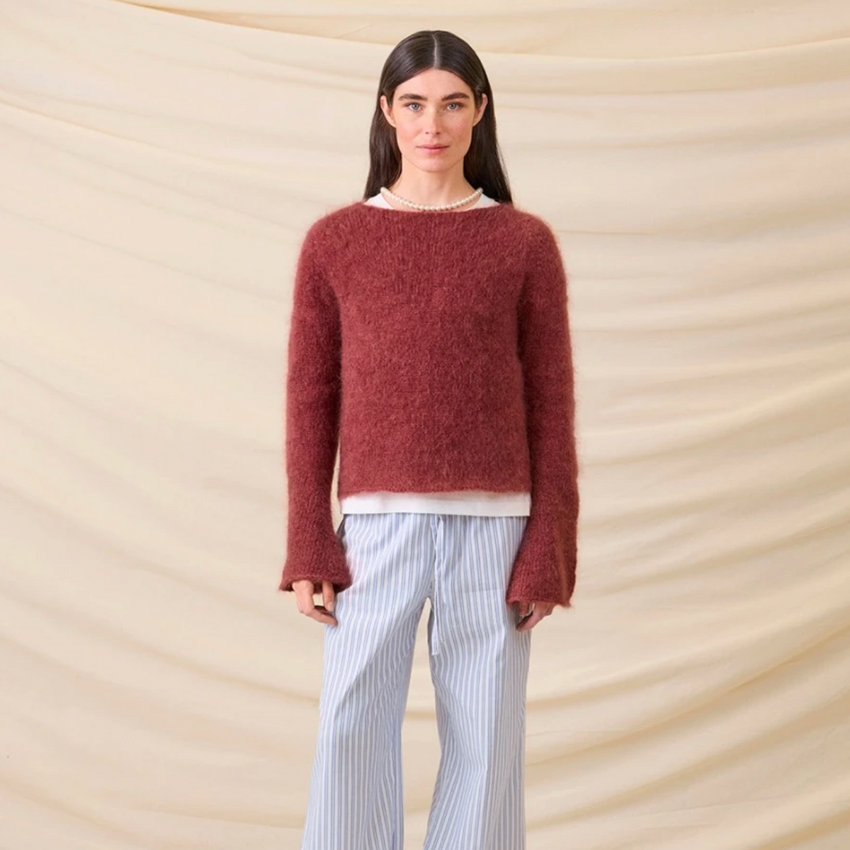 Lyra Sweater Pattern by Sandnes