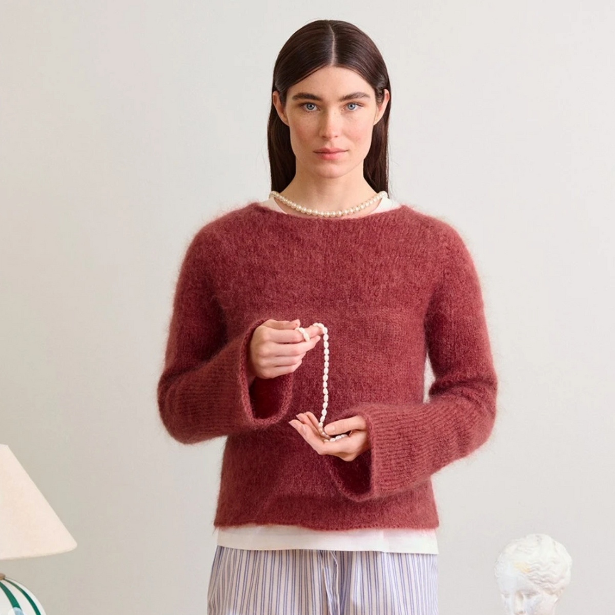 Lyra Sweater Pattern by Sandnes