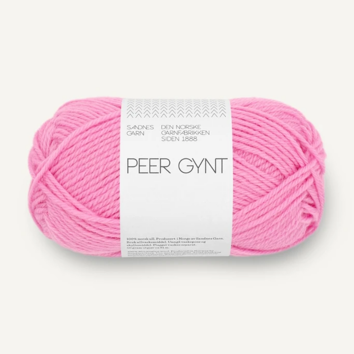 Sandnes Peer Gynt Yarn : Shocking Pink 4626