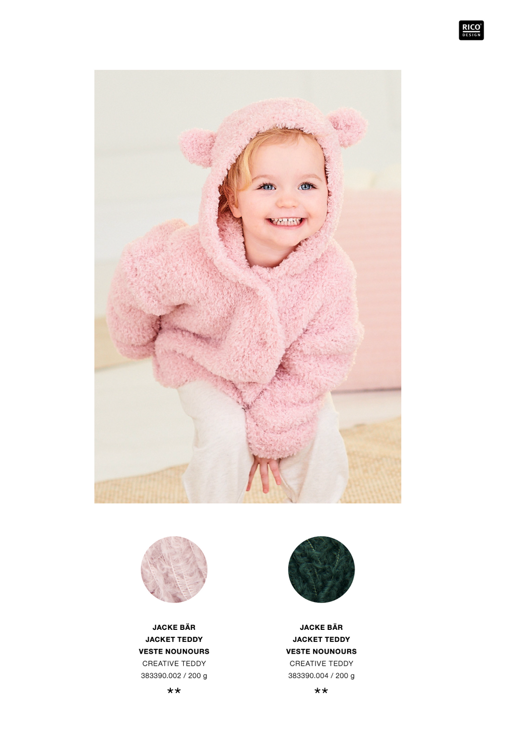 Rico Baby 40 : The Little Rico Baby Handknitting Booklet