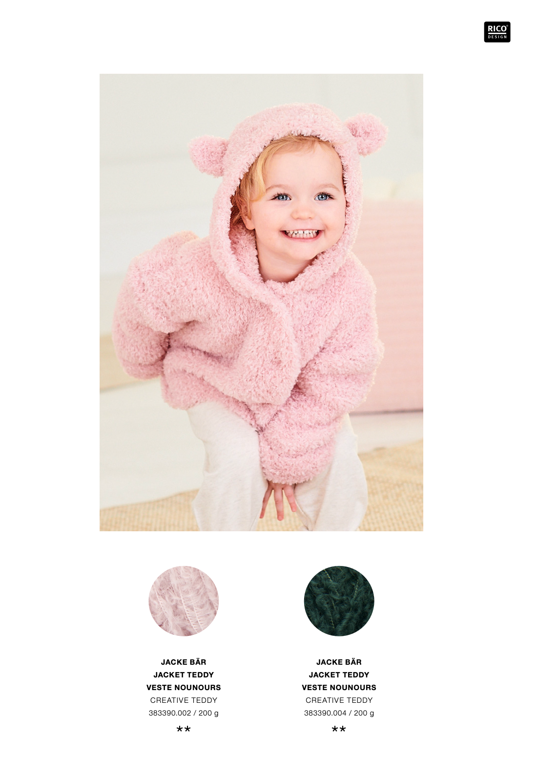 Rico Baby 40 : The Little Rico Baby Handknitting Booklet