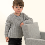 Rico Alpaca Blend Chunky Digital Knitting Pattern 459 boys (D) sweaters