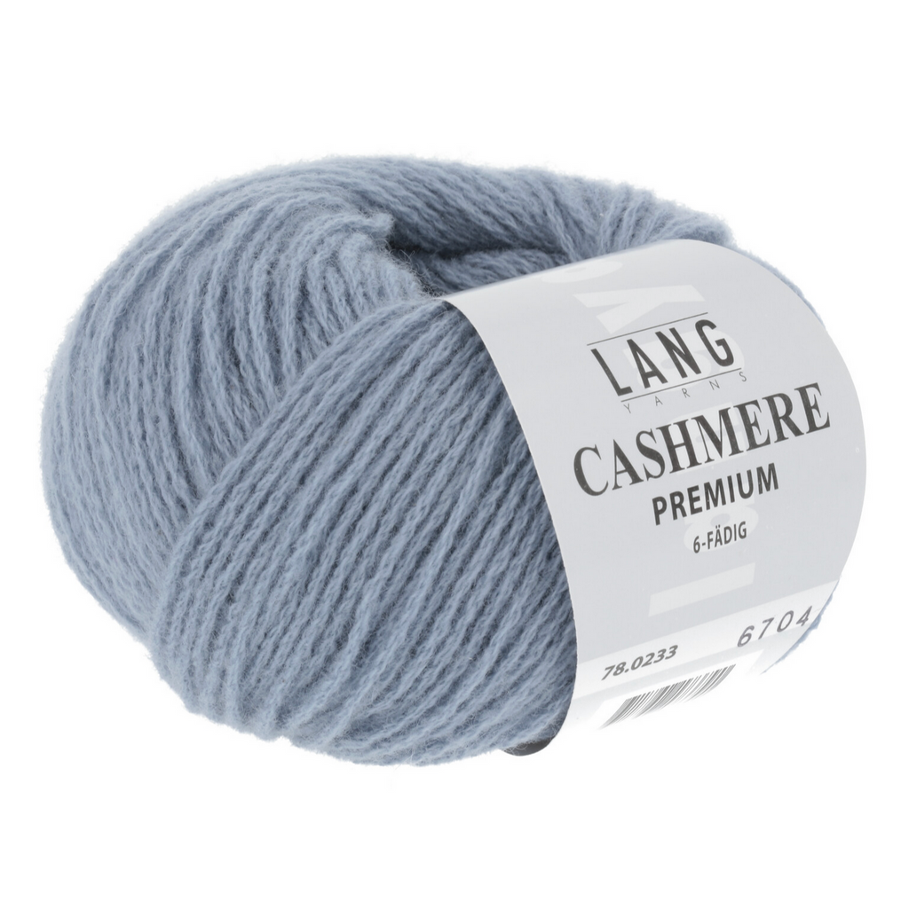 Cashmere Stina Scallop Scarf Crochet Kit : in 15 colours