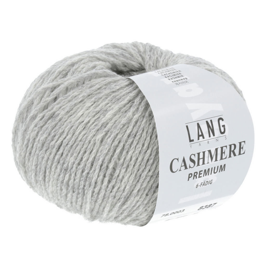 Cashmere Stina Scallop Scarf Crochet Kit : in 15 colours