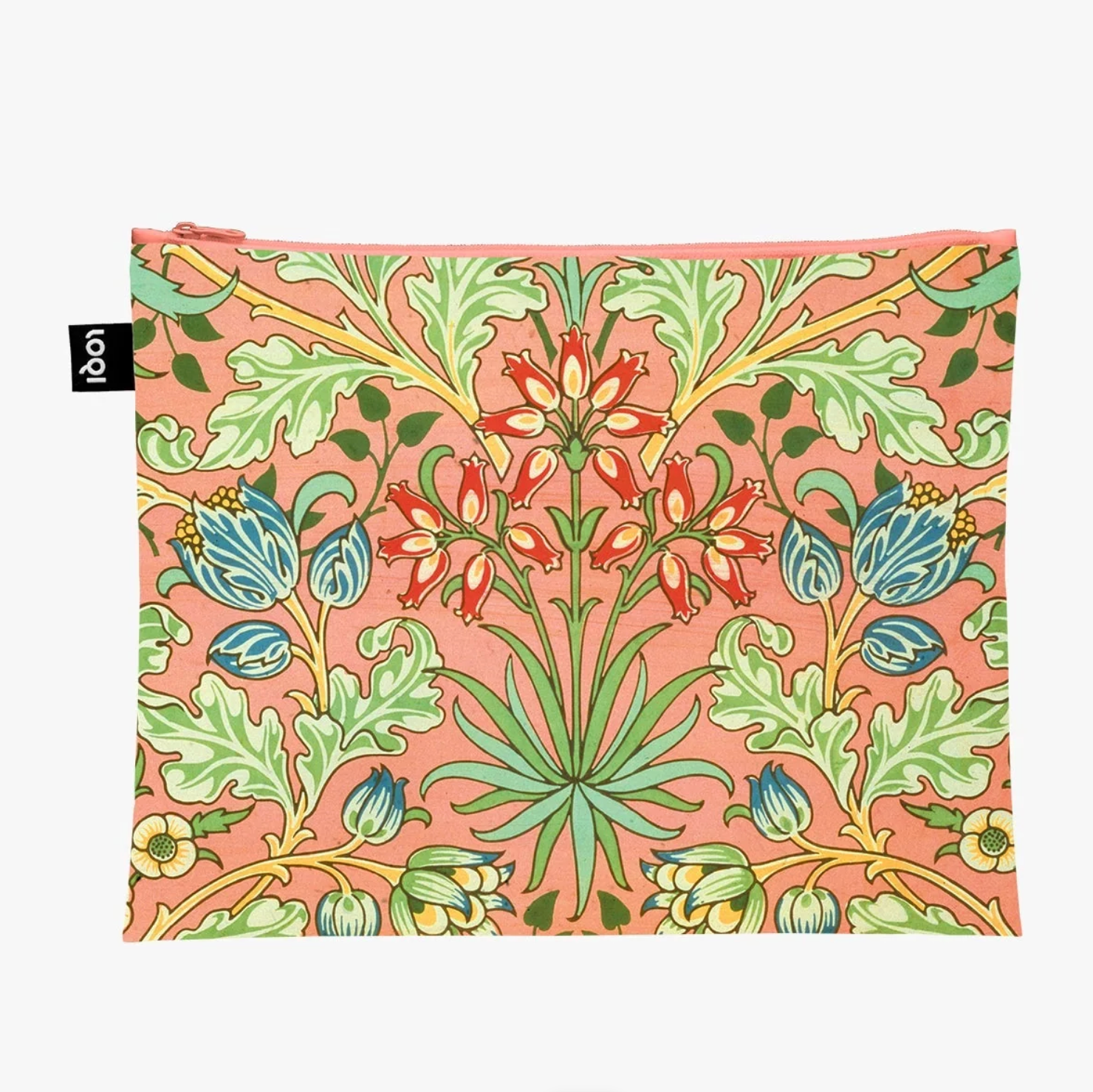 William Morris Recycled Zip Pockets