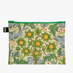 William Morris Recycled Zip Pockets
