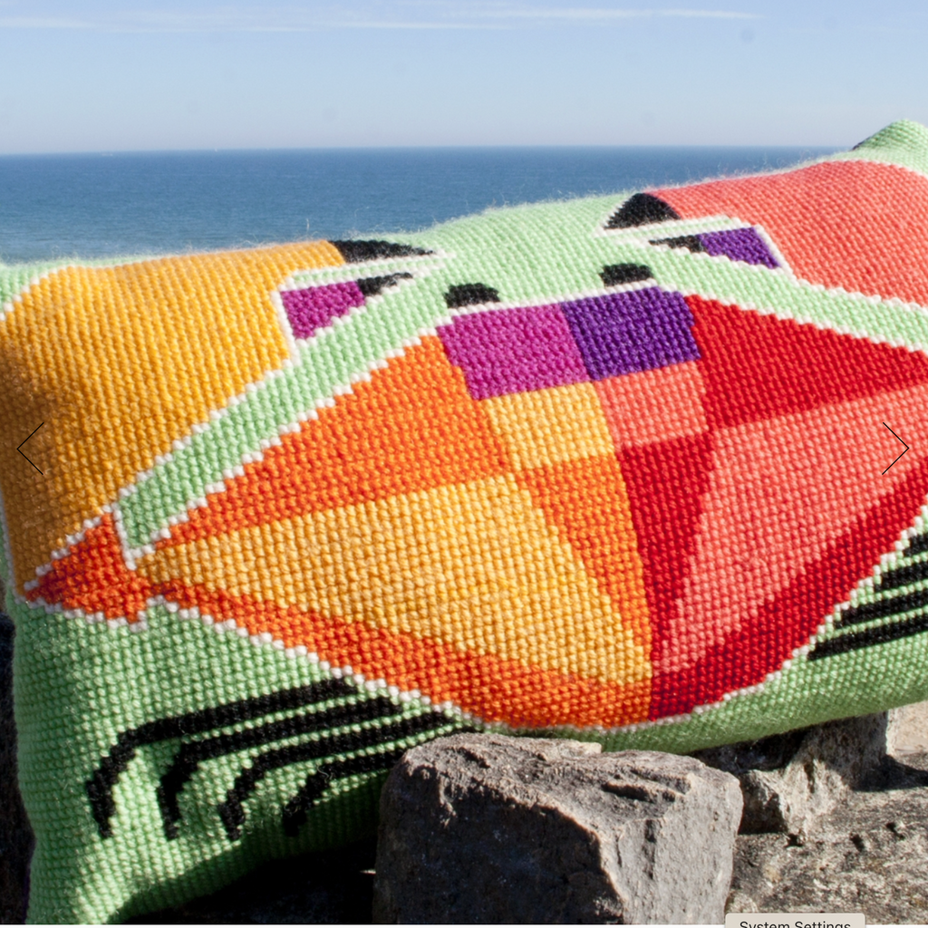 Emily Peacock Cross Stitch Kit : Tina the Crab