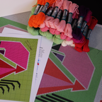 Emily Peacock Cross Stitch Kit : Tina the Crab