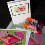 Emily Peacock Cross Stitch Kit : Tina the Crab