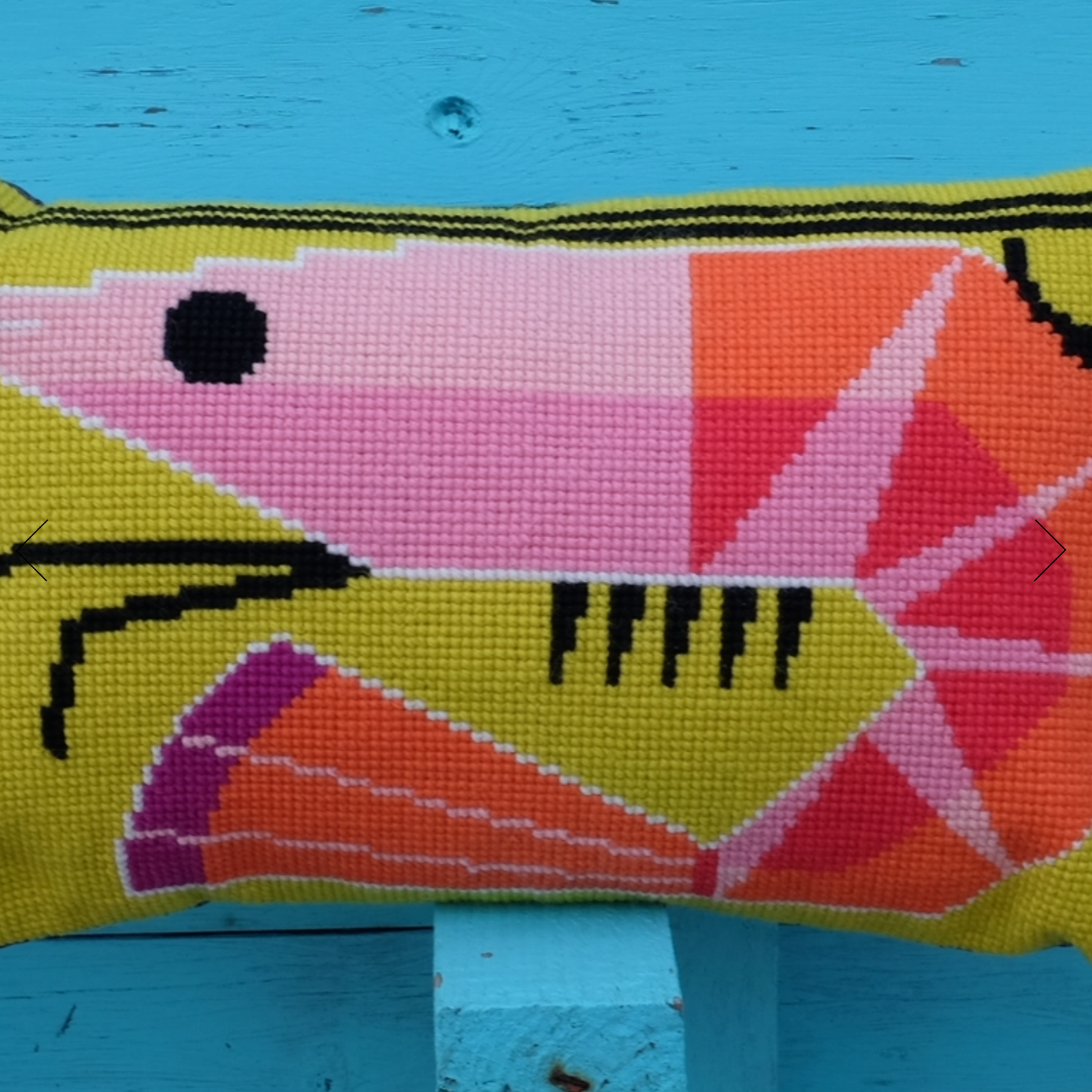 Emily Peacock Cross Stitch Kit : Erica the Prawn