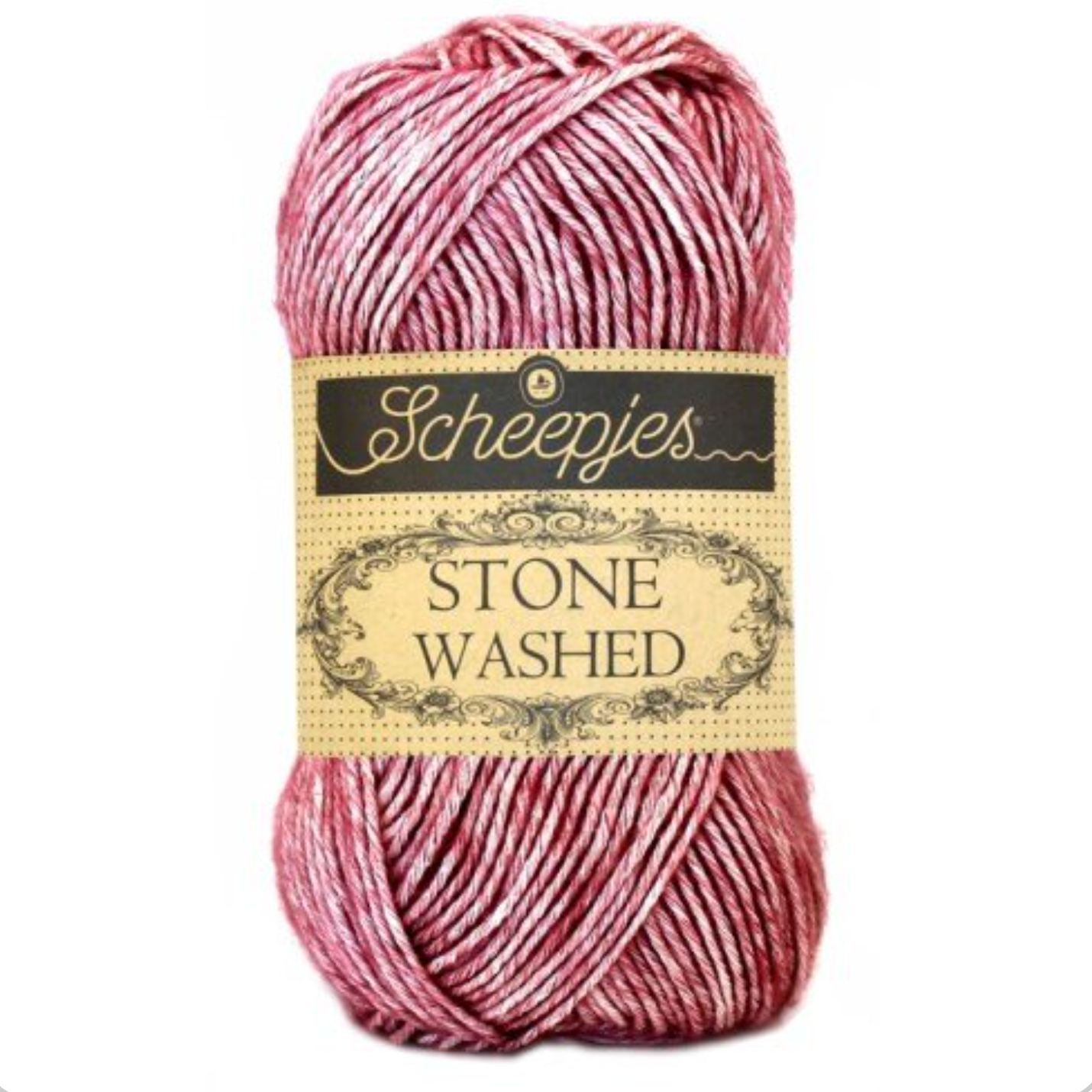 Scheepjes Stonewashed Yarn 808 Corundum Ruby