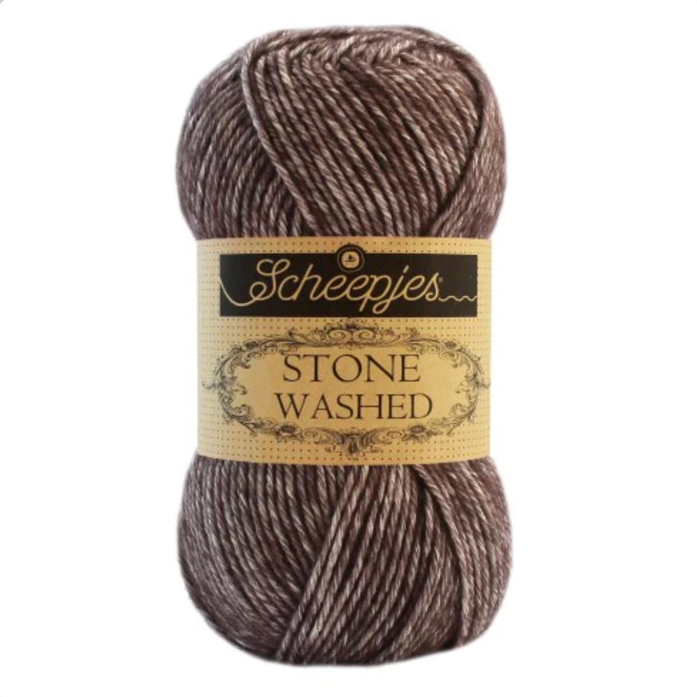 Scheepjes Stonewashed Yarn 829 Obsidian
