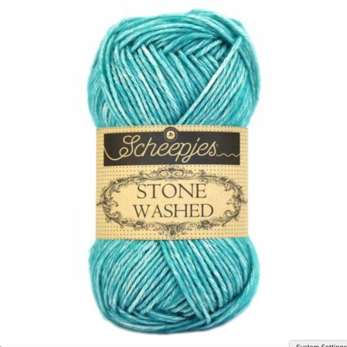Scheepjes Stonewashed Yarn 815 Green Agate