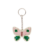 Stitch your own wooden keyring - Butterfly