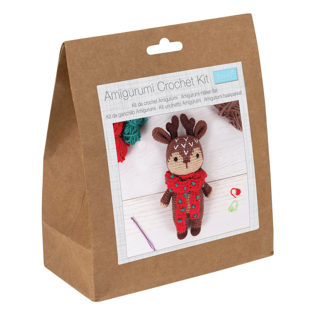 Crochet Kit : Amigurumi Christmas Reindeer