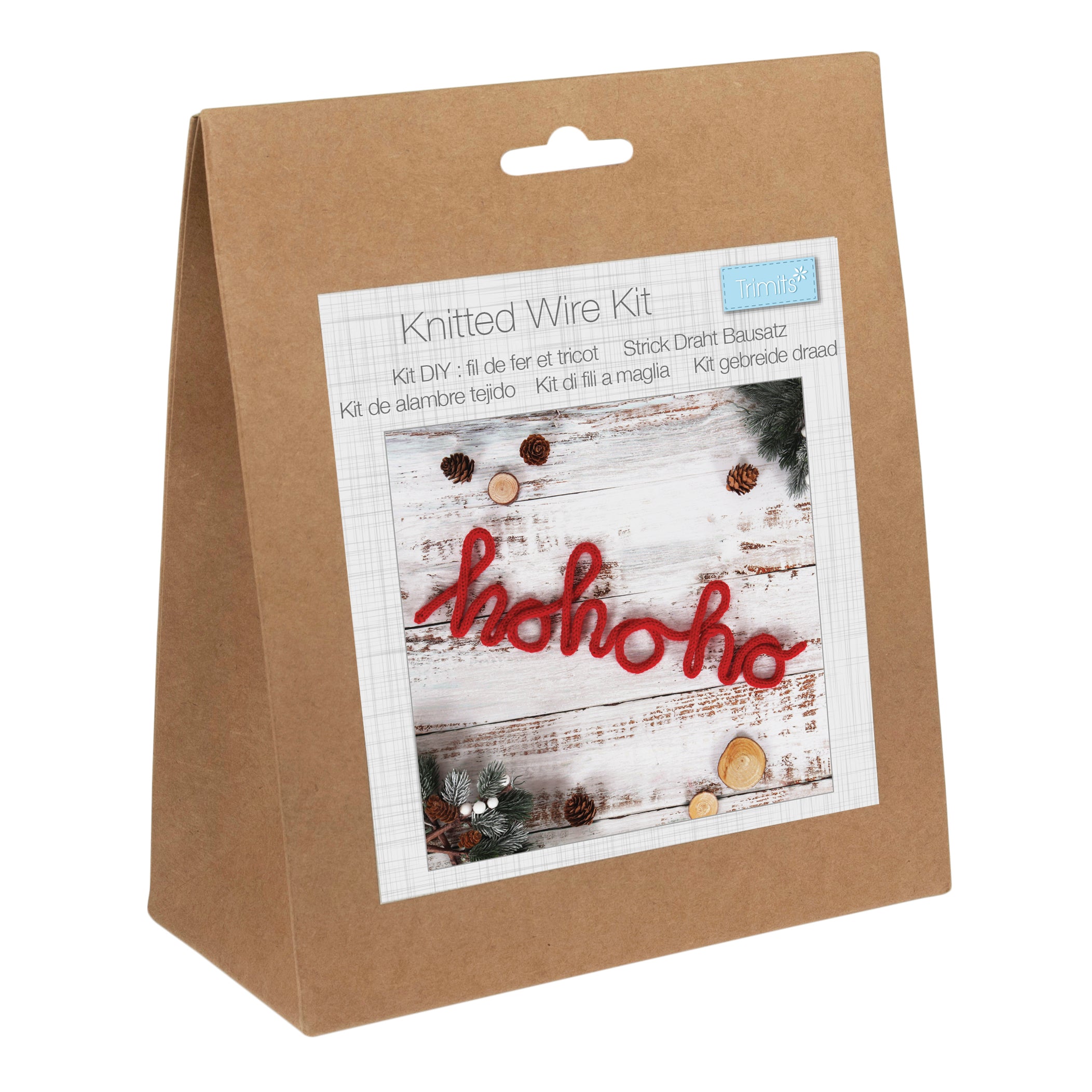 French Knitting Christmas Kit : Ho Ho ho