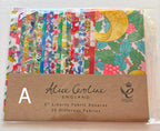 20 Liberty Tana Lawn Mixed Colours 5″ Charm Squares