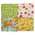 RHS Fat Quarter Fabric Bundle, Tropical, 45 X 56cm, Pack of 4