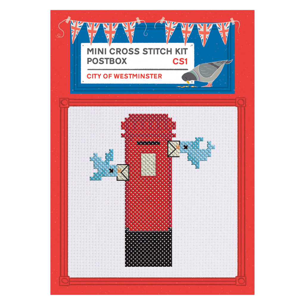 Sew & So On Mini Cross Stitch Kits : 12 Mini London Designs