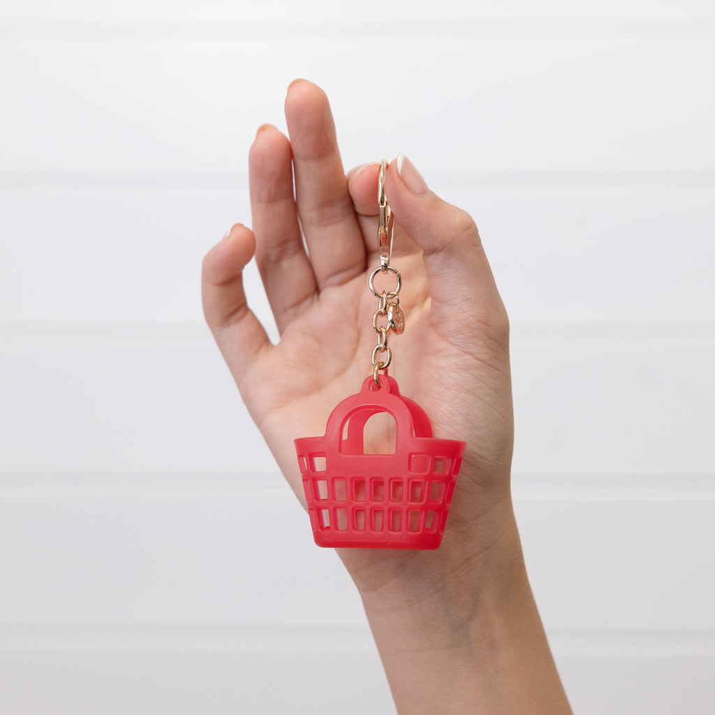 Itty Bitty Bag Charm - Rosie: Raspberry