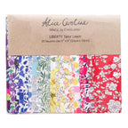 20 Liberty Tana Lawn Mixed Colours 5″ Charm Squares