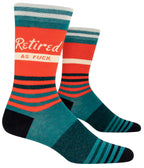 Retired As F**k Men's Socks
