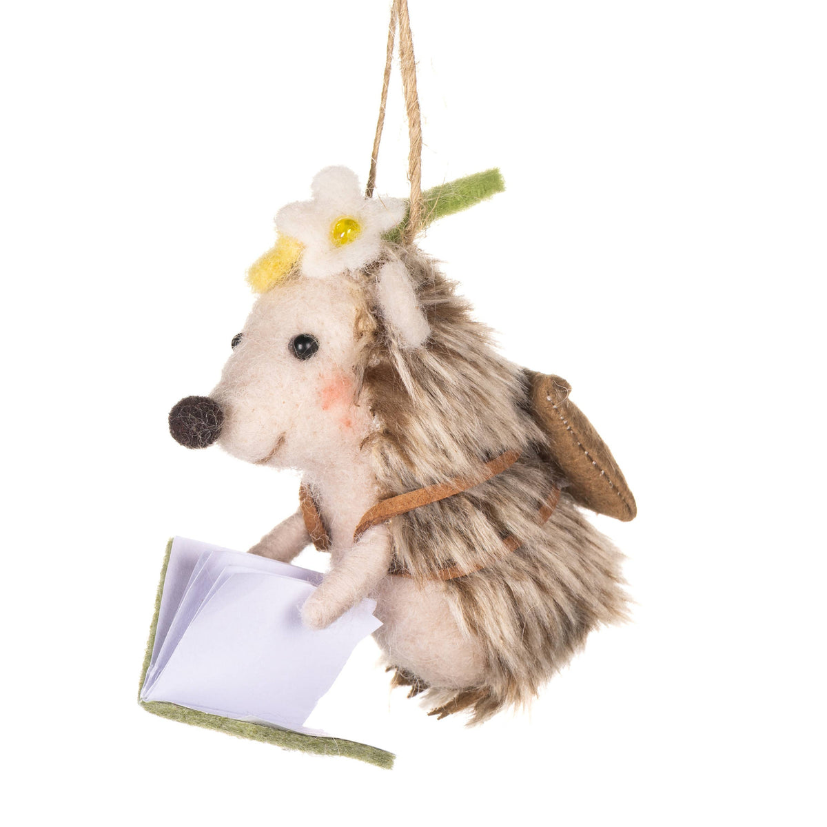 Harriet Hedgehog Hanging Decoration