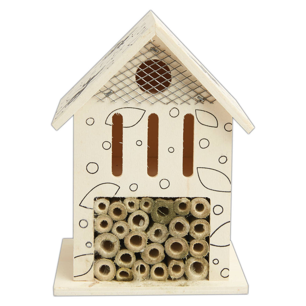 RHS Paint Your Own Set, White Single Craft Kit Set Bug Hotel