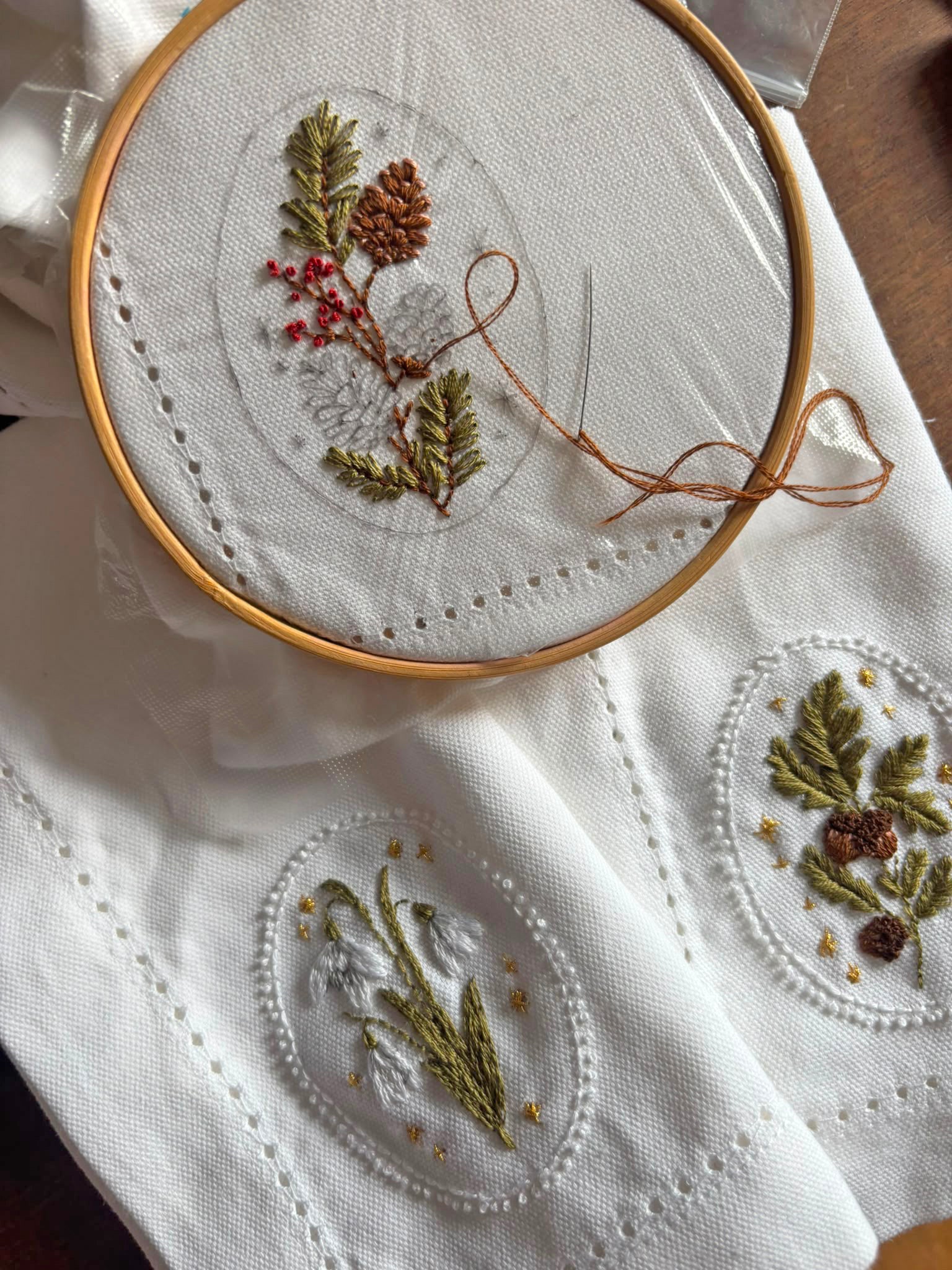 Christmas Hand Embroidery Workshop : 28/11/26