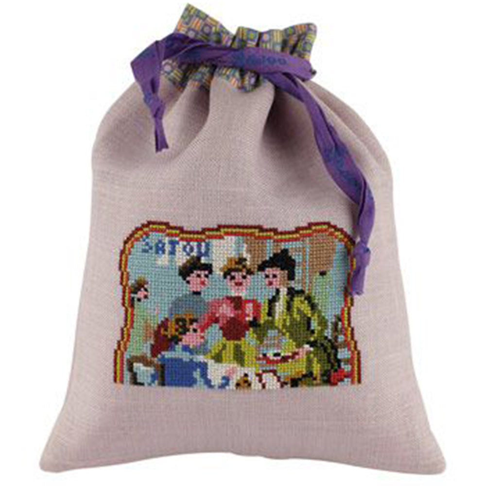 Sajou Cross Stitch Bag Kit : Sewing Club