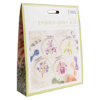 RHS Embroidery Hoop Kit x 4 : Orchids