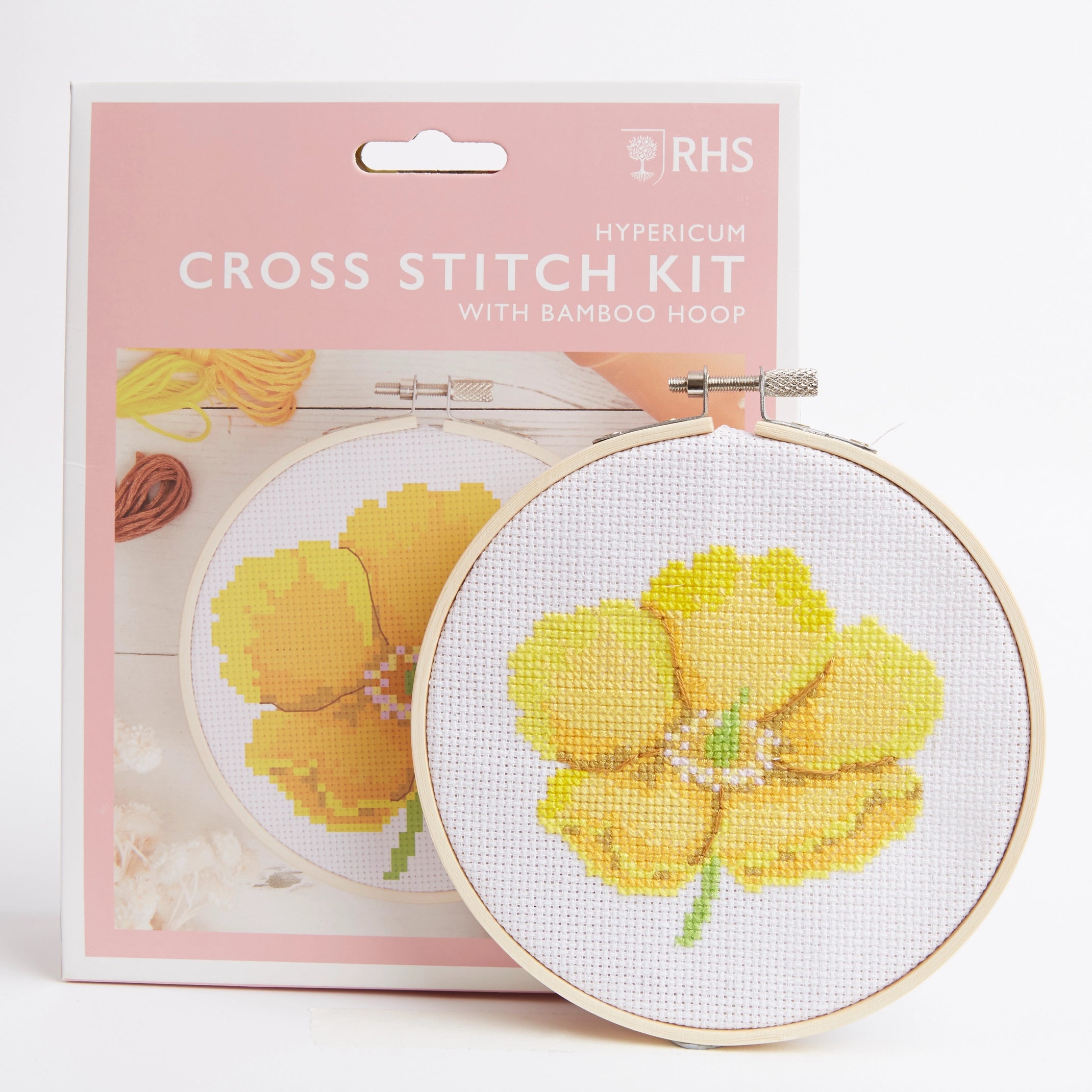 RHS Cross Stitch Kit : Hypericum
