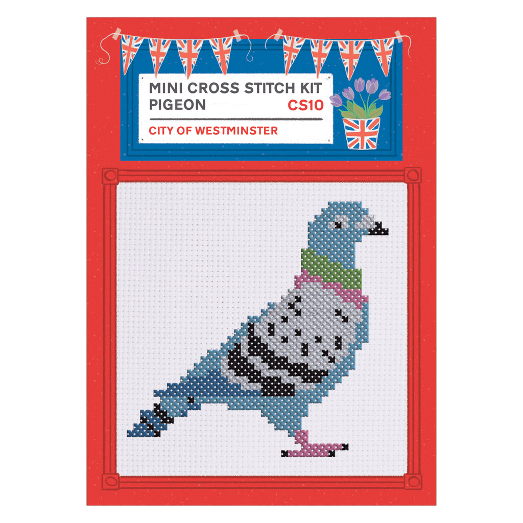 Sew & So On Mini Cross Stitch Kits : 12 Mini London Designs