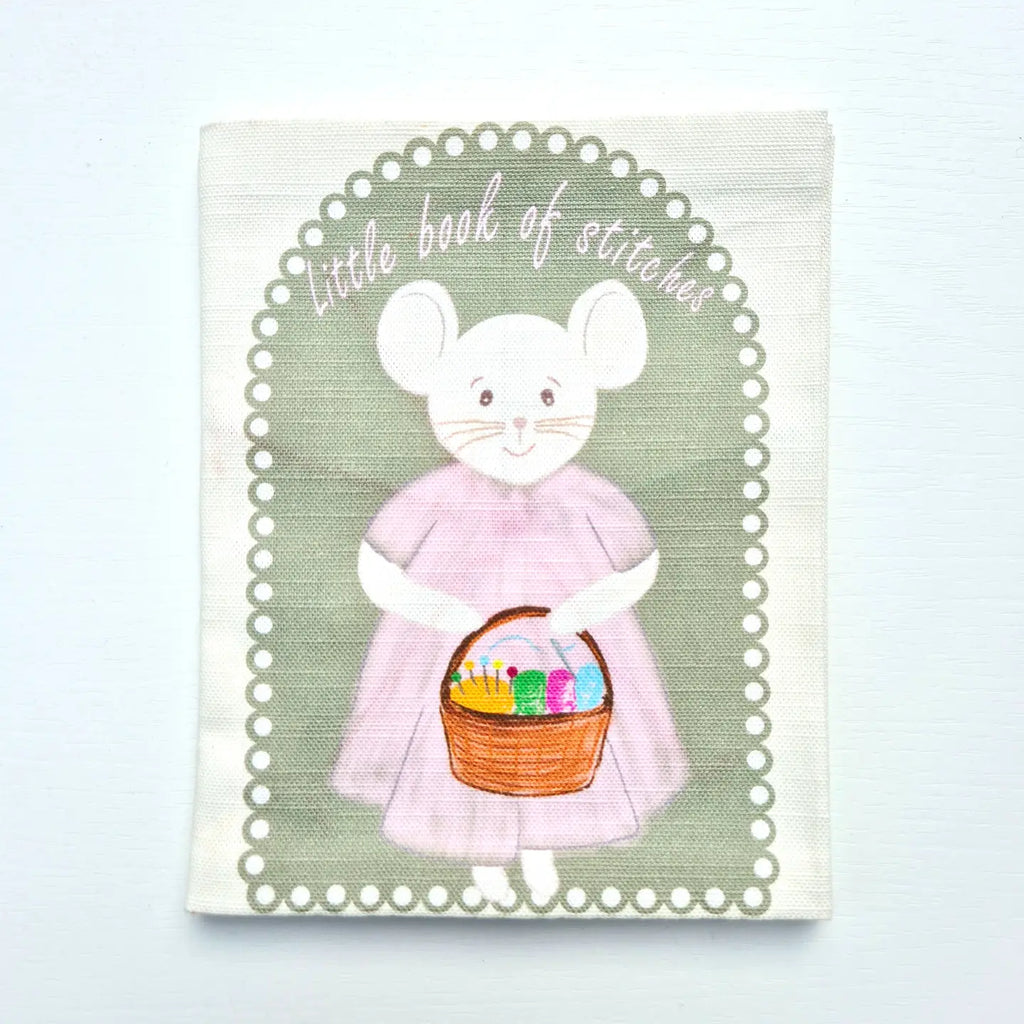 Mouse Embroidery Sampler Book