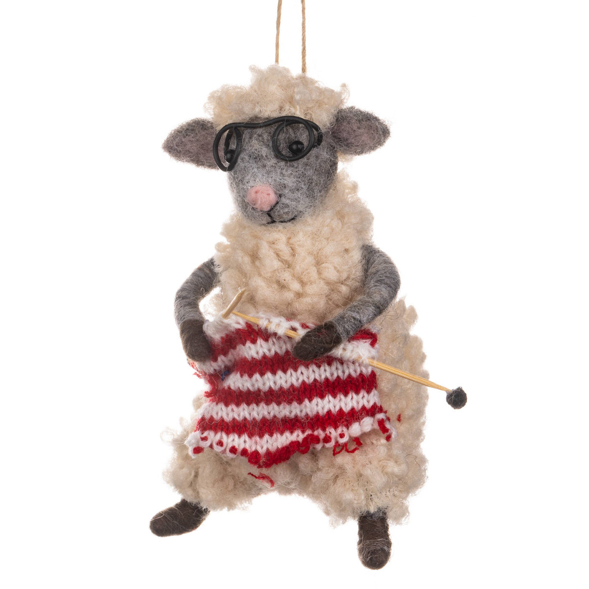 Sheep Knitting Hanging Decoration