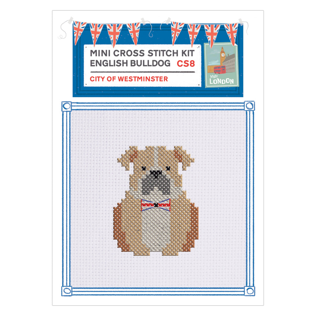Sew & So On Mini Cross Stitch Kits : 12 Mini London Designs