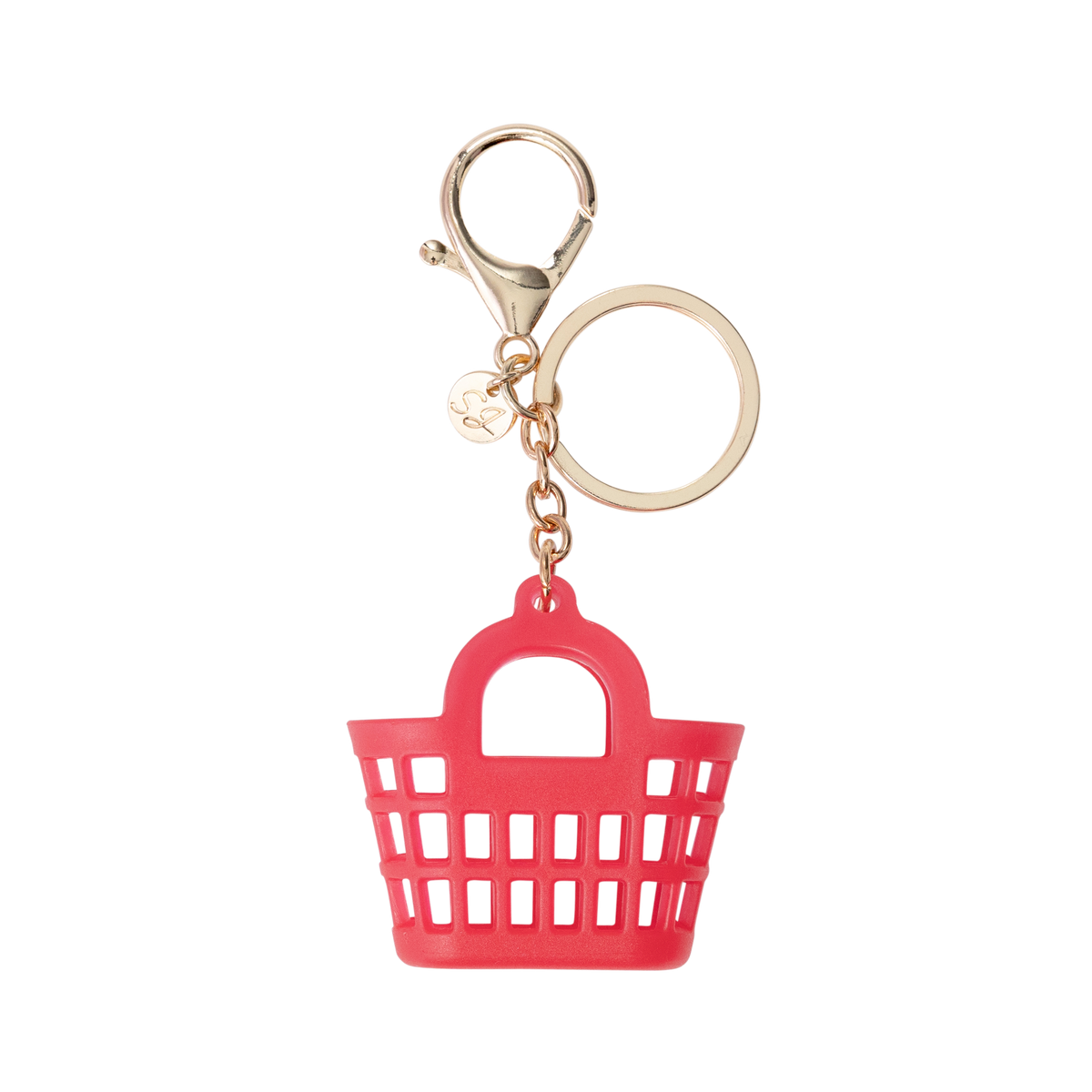 Itty Bitty Bag Charm - Rosie: Raspberry