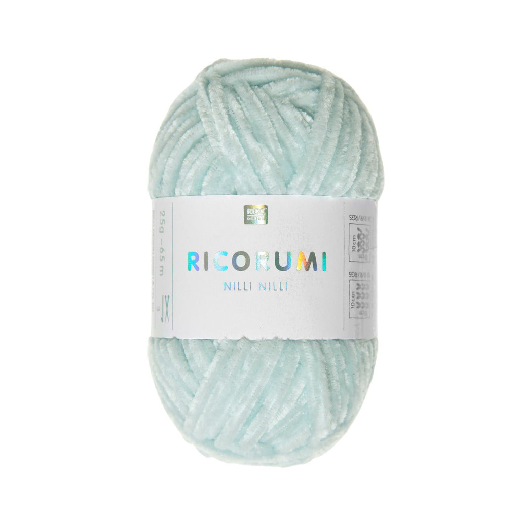 Ricorumi 25g Nilli Nilli Chenille : Ice Blue 015