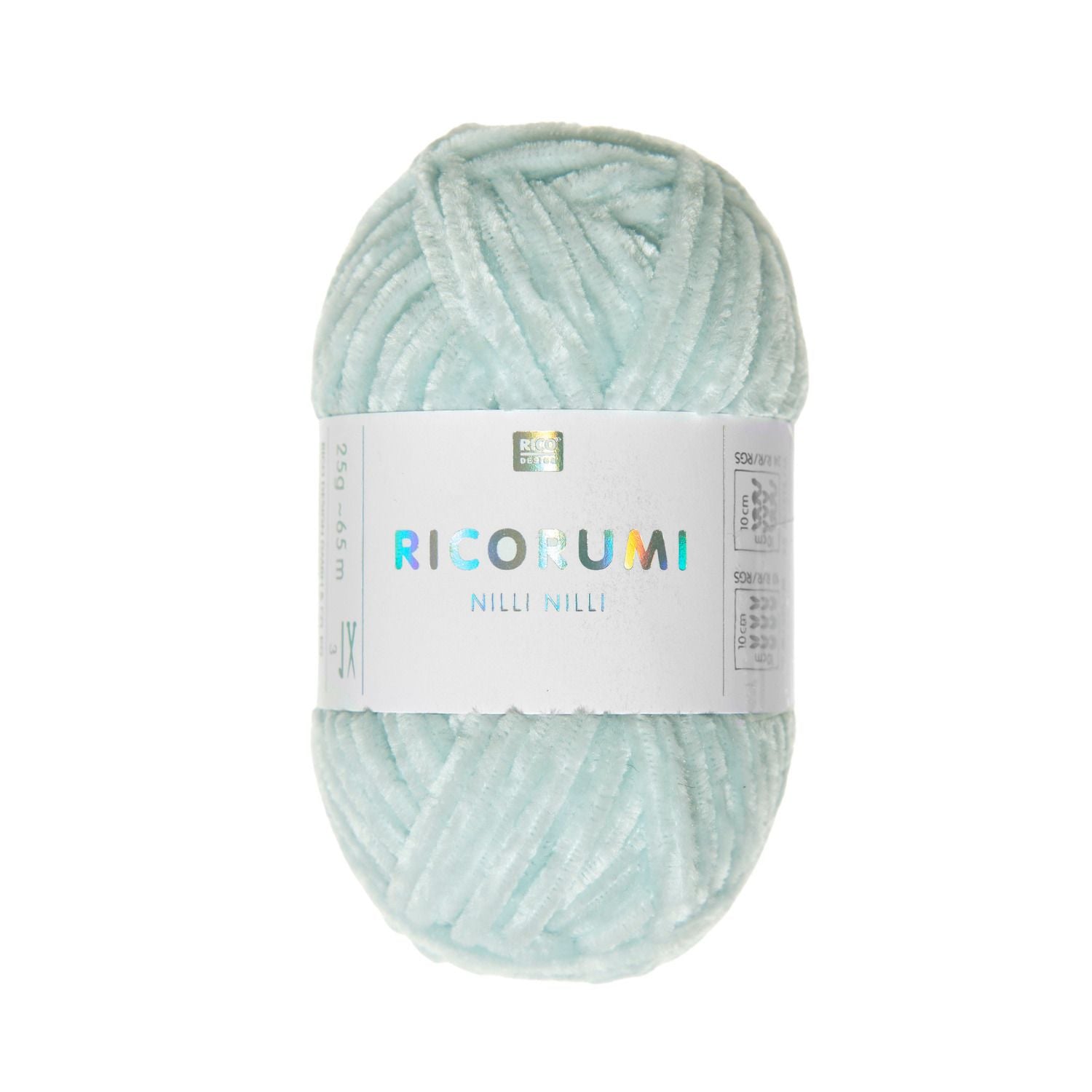 Ricorumi 25g Nilli Nilli Chenille : Ice Blue 015
