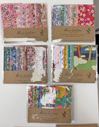 20 Liberty Tana Lawn Mixed Colours 5″ Charm Squares