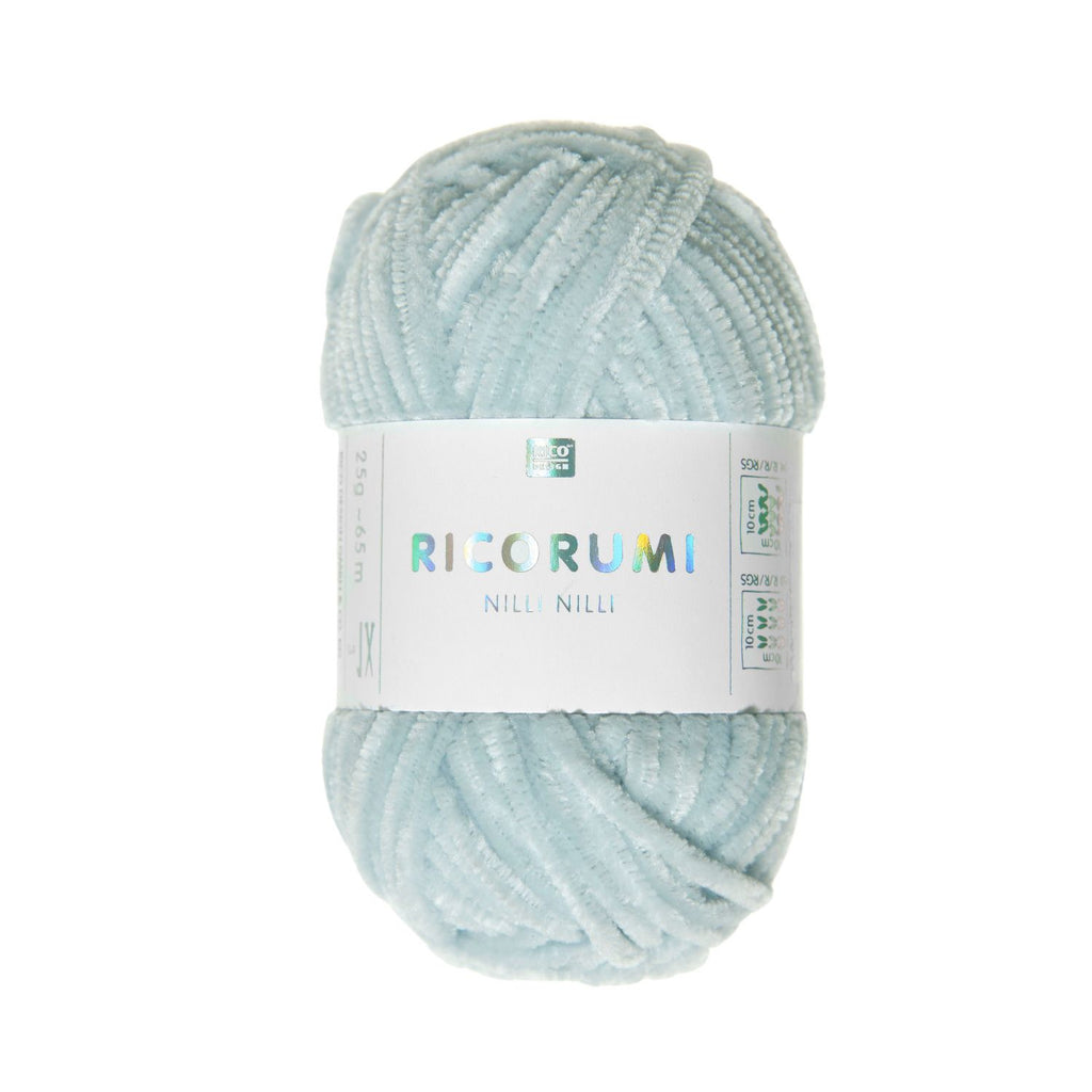 Ricorumi 25g Nilli Nilli Chenille : Light Blue 014