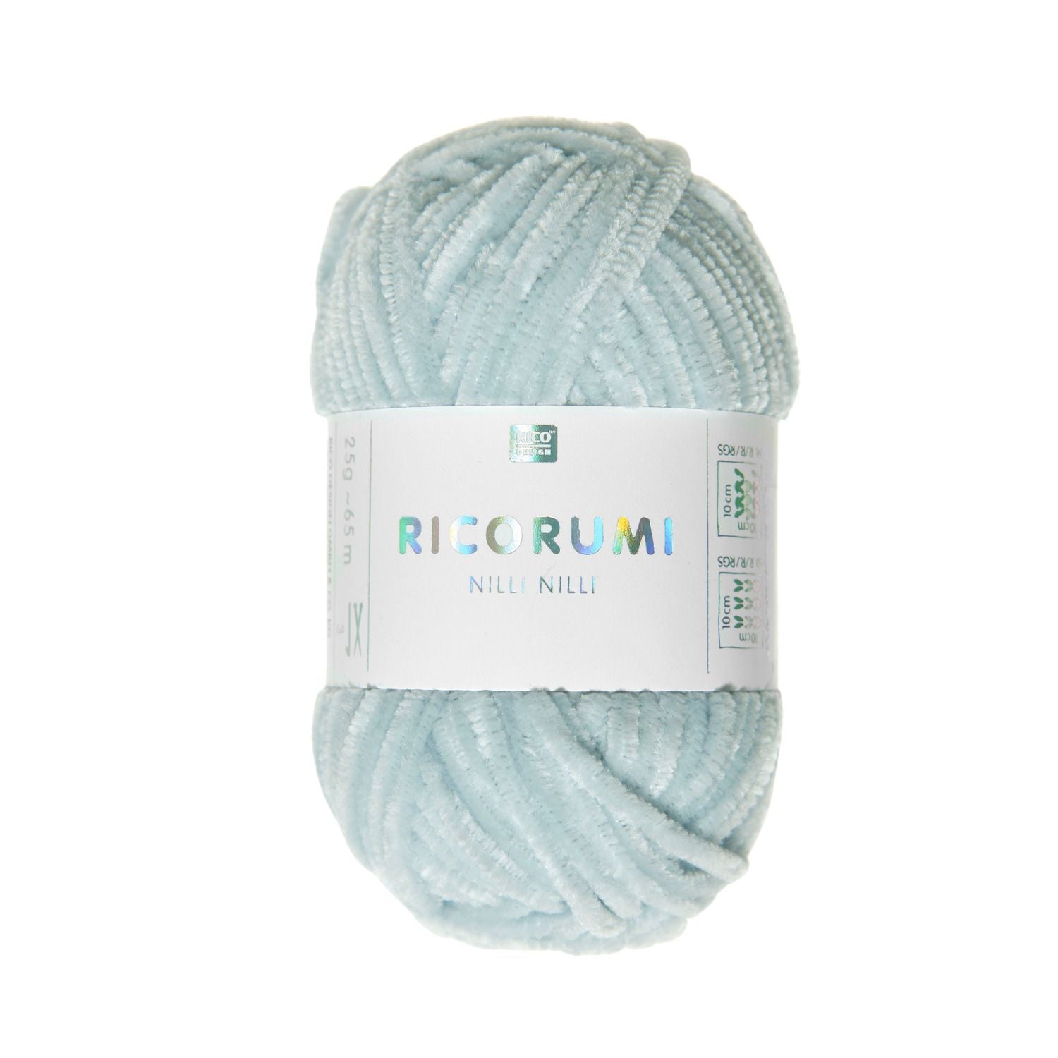 Ricorumi 25g Nilli Nilli Chenille : Light Blue 014